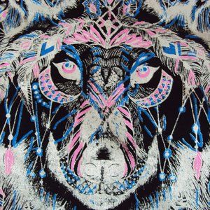 Jerryleigh Wolf/Dream catcher Tank top. Women.